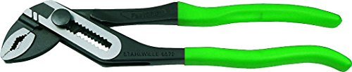 STAHLWILLE Wasserpumpenzangen FastGRIP 300 mm, stufenlose Schnelleinstellung per Druckknopf, hält Muttern und Rohre sicher fest