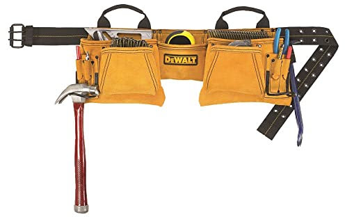 DEWALT DG5372 Carpenter's Suede Apron, 12 Pocket
