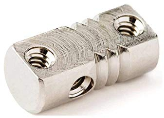 Fender 007 5127 000 American Standard Bass Bridge Saddle (2008 – Present), 1-2 Strings, Chrome Plated Brass