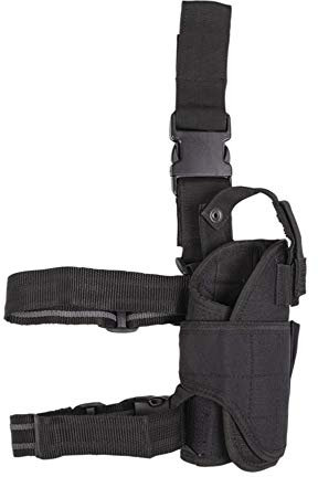 Mil-Tec Adjustable Leg Holster Cordura Black