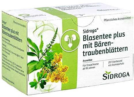 Sidroga Blasentee plus mit Bärentraubenblättern