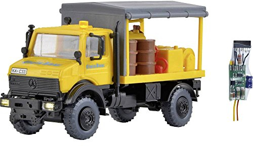 Kibri 10770 H0 Mercedes Benz Unimog Abschmierfahrzeug Gleisbau