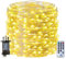 RcStarry Fairy Lights Plug in, 50M 500LED Silver Wire Fairy Lights Warm White, 165ft LED Fairy String Lights Mains Powered with Remote, Timer, 8 Modes, Memory, Waterproof for Indoor Outdoor Décor