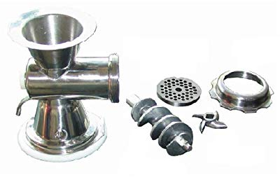 Lacor – Mano Tuerca de picadora de Carne, Acero Inoxidable, Plata, 30 x 30 x 30 cm