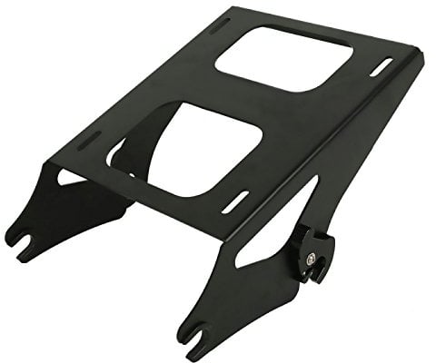 Topcase Träger Doppelsitzbank für Harley Davidson Street Glide 14-22 schwarz