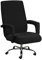 GSDGV Office Chair Cover, Stretchable High Back Computer Armchair Covers, Washable Chair Slipcovers With Armrest Sleeve for Universal Rotating Bos-s Chair(Black,size:XL)