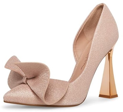 Betsey Johnson Damen Nobble Pump, Champagner, 40.5 EU
