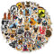 Deutsche Schäferhund Aufkleber, Wasserdicht Vinyl German Shepherd Dog Hund Sticker für Laptop Wasserflasche Skateboard Fahrrad Helmet Gitarre Reisekoffer Gepäck Möbel Scrapbook Handyhülle [100 Stück]