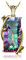 JewelryPalace Rechteckschliff 15ct Echt Regenbogen Quarz Kette Anhänger Gold 45CM, Halskette Damen Silber 925, Collier Damen Vergoldet Bunte Edelstein Mädchen, Halsketten mit Groß Stein für Frauen