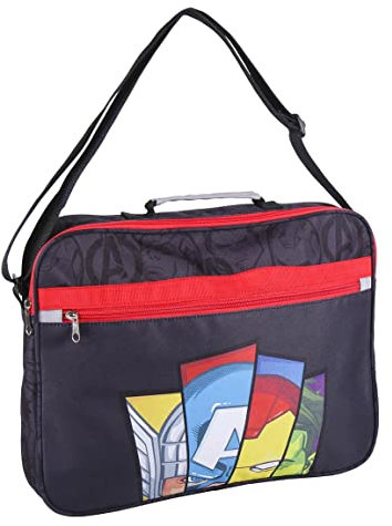 Marvel Avengers Schultertasche, Schulrucksack Tasche Jugendtasche Reisetasche Geschenk für Kinder und Jugendliche