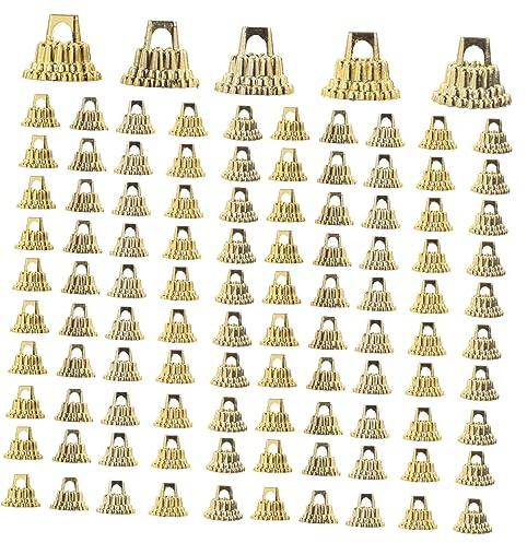 Set Mit Mini-weihnachtskappen Kunststoff-anhängerkappen -ornamente Für Weihnachtsdekorationen