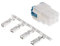 BYUTFA 4 Pin Short Radio Power Supply Socket Cable Cord Connector for IC-7000