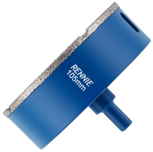 105mm Diamond Hole Saw Drill Bit With Tri Shank For Porcelain Tiles Ceramic Slate Stone Granite Marble Glass. Diamond Core Holesaw/Hole Cutter