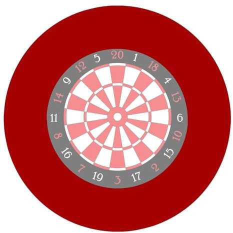 Darting Surround – Dartscheibe schützender EVA Surround Jigsaw Ring, Anfängerfreundlicher Darting Trainingsring für Wand, Balkon, Schlafzimmer, Fitnessstudio, Wohnzimmer, Arbeitszimmer