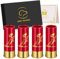 Dackel-Schnapsgläser aus Kunststoff, Großpackung mit 4 Stück, für Männer und Frauen, Wurst, Hundebesitzer, Tierliebhaber, Hochzeit, Party, Geburtstag, Geschenke, 45ml, 12 GA Kleine Schnapsbecher, Rot