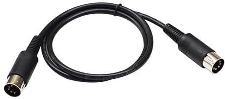 fanru Y Play Midi DIN 5 Pin Macho A DIN-5PIN Macho Adaptador Cable DE CONEXIÓN DE EXTENSIÓN DE Audio(5m)