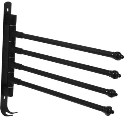 ULTECHNOVO Rv Trockengestell Für Handtücher Kleidung Platzsparendes Drehbares Wandmontage-System Für Wohnmobile Stabil Und Installieren Für Rv-innenräume Geeignet