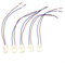 Praktische G9-Lampenfassung mit Kabel, geeignet für Halogen und LED, 5 Stück