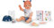 BABY Born Emma im Dschungel-Style - 43 cm große Babypuppe - 10 Funktionen inkl. Accessoires & Strampler in Unisex Farben - Funktioniert ohne Batterien - Geeignet für Kinder ab 3 Jahren