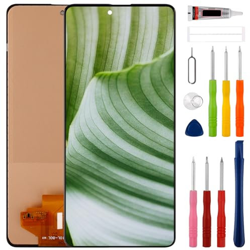 swark Écran tactile TFT LCD pour Galaxy Note 10 lite N770 - Écran tactile LCD - Verre d'assemblage avec kit d'outils de réparation améliorés - Pas de fonction d'empreintes digitales