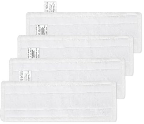NINESPRING 4 Pcs Lingettes pour Kärcher EasyFix Bonnettes Nettoyeurs Vapeur,Serpillières Bonnettes compatible avec Karcher Vapeur Easyfix SC Série,Chiffons pour Kärcher SC2 SC3 SC4 SC5 Accessoires