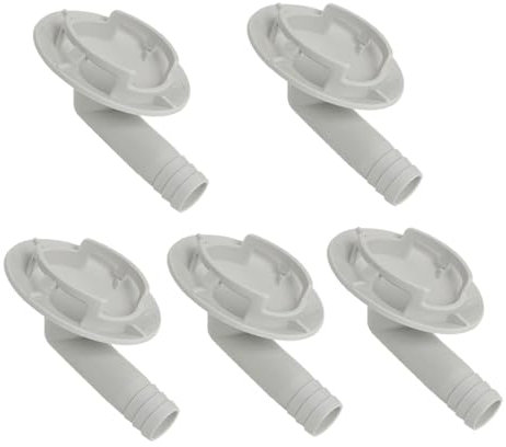 5 conectores de manguera de drenaje de aire acondicionado, conector de drenaje de condensado de CA para aire acondicionado de ventana mini dividida