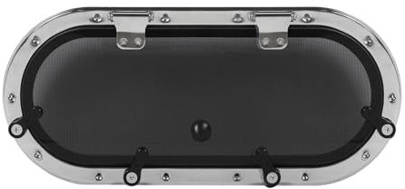 ZDETGU Finestra di oblò in Barca Premium con Vetro Temperato per Visione Senza Soluzione di continuità e Applicazioni Pratiche