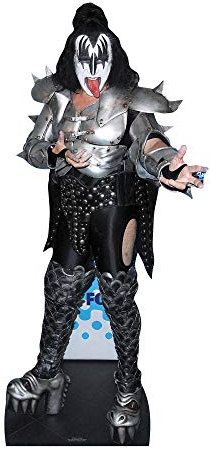 Star Cutouts Pappaufsteller von Gene Simmons