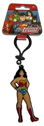 DC Comics Justice League Wonder Woman Soft Touch PVC Schlüsselanhänger