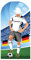 Star Cutouts Ltd Allemagne (Coupe du Monde de Football Visage) Taille Adulte 1,8 m/190 cm de Haut avec Gratuit Mini Destop Découpe