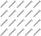 Klite Lot de 20 longues vis M3,5 x 50 mm de haute qualité pour machine électrique pour interrupteur à prise