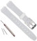 Bracelet de montre de rechange en caoutchouc de silicone 12 mm étanche pour montre Swatch (translucide)