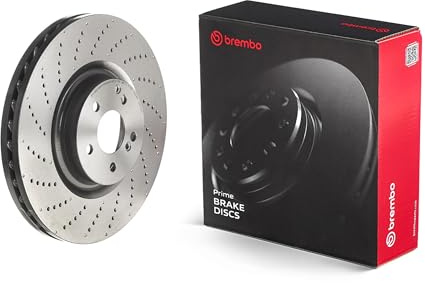 BREMBO 2x Bremsscheibe 09.B769.51 | Kompatibel mit: MERCEDES-BENZ C-CLASS, C-CLASS, C-CLASS Cabriolet, C-CLASS Coupe, C-CLASS Coupe, C-CLASS T-Model
