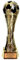 Larius Group Trophée de Football avec Gravure au Choix - Extra Large (245 mm, 460 g) - Trophée - Ballon de Football doré (Votre Texte personnalisé)