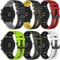 Songsier Cinturino compatibile con Huawei Watch GT2 Pro 46 mm,Huawei Watch GT 3 Pro 46 mm/Watch GT 46 mm/Watch GT Active/Watch 2 Pro/Galaxy Watch 3 45 mm/Galaxy Watch 46 mm, cinturino in silicone da