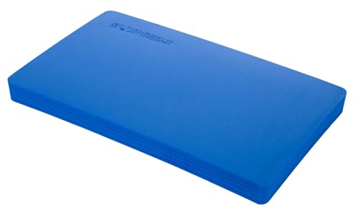 Sport-Thieme Polsterauflage Rollbrett | Extra widerstandsfähiger PU-Schaumstoff | Universalgröße | Blau | rutschfest, für Indoor, langlebig, Schutz bei Zusammenstößen