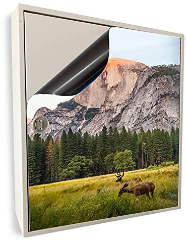 Smagnon Stromkasten Magnet Bild Deko Stromverteiler Sicherungskasten Hager Motiv Yosemite, Stromkasten Höhe:100 cm, Stromkasten Breite:55 cm