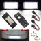 Beneges 2 Stücke Fehlerfrei Xenon Weiß Led Nummernschild Licht Kompatibel mit 1999-2011 Volkswagen Bora Golf Passat Tiguan, 2002-2010 Porsche Cayenne 95563162002