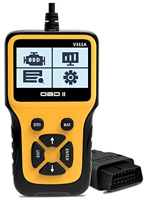 Test della Tensione della Batteria del Rilevatore di Guasti dell' Auto Riloer, Lettore di Codice Diagnostico della Luce di Guasto del Motore OBD2 Universale