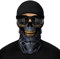 Cody Lundin Sturmhaube, Vollgesichtsmaske, coole Sonnenschutz, Abdeckmaske, langer Hals, atmungsaktiv, Skimaske, Motorradmaske für Herren und Damen, Halloween, Cosplay, Outdoor-Sport, Radfahren,