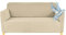 Poligino Sofabezug 2 Sitzer Wasserdicht, Sofahusse Elastisch Universal, Sofa Cover Stretch 2 Sitzer (130-170 cm) Beige