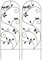 Garden Gear 1.2 Metre Metal Plant Support, Decorative Bird Design for Borders, Flowerbeds, Plant Pots & Pathways (2 x Leaves)