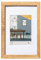 walther design Bilderrahmen eiche hell 40 x 60 cm mit Kunstglas und Passepartout Fiorito Holzrahmen EFX460E