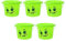 Toyvian 5St Spielzeugeimer für den Strand Ostereimer Sandeimer fischspielzeug Strandsand-Spielset Strand-Spielsets Mit Sand Spielen Angeleimer Sandregal Sandwanne Baby Werkzeug pp