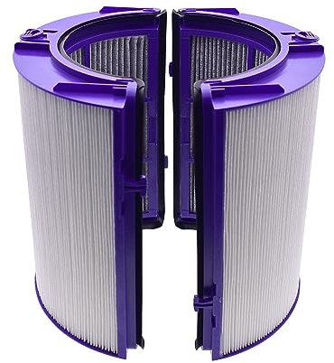 Neutop Combi Filtro HEPA e carbone compatibile con Dyson TP07 HP07 TP06 HP06 TP09 HP09 PH01 PH02 PH03 PH04 Purificatore d'aria Pure Hot Cool umidificatore (viola)