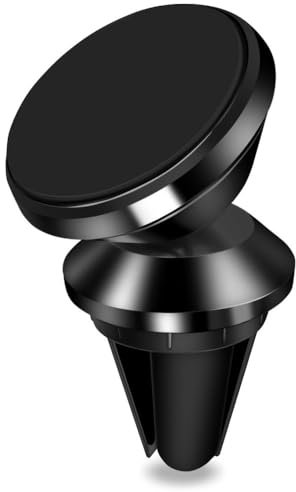 Max Power Digital Soporte de Móvil Coche Magnético Agarre Fuerte Sujección Teléfono Clip de Montaje en Rejilla de Aire Soporte Imán (Negro)