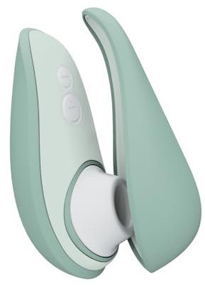 Womanizer Liberty 2 Pleasure Air Toy – Klitoris-Sauger mit 8 Intensitätsstufen – Wasserdicht Klitoris-Vibrator – Stimulator – Wiederaufladbar Sexspielzeug für Frauen und Paare - Salbeigrün