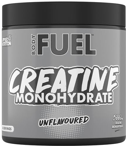 Applied Nutrition BodyFuel Creatine Monohydrate Powder, Increases High-Intensity Physical Performance, Unflavoured (300g - 60 Servings)