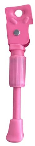 kowaku Béquille de vélo pour Enfants, Accessoires Roses, béquille à Une Jambe, Support latéral pour VTT, 14 Pouces