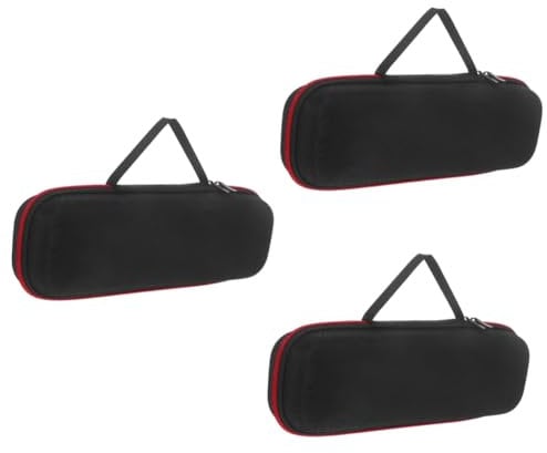 VICASKY 3stücke Mikrofon Tragetasche Mit Reißverschluss Stoßfeste Aufbewahrungstasche Für Mikrofone Und Zubehör Für Reisen Und Studioanwendungen Robust Und Langlebig